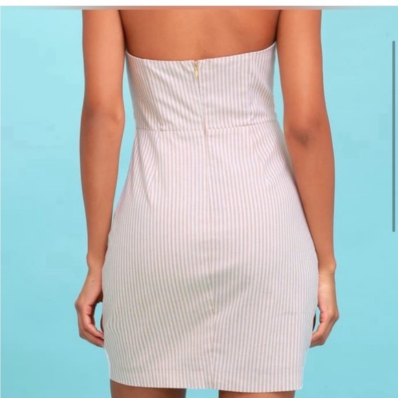 Lush Strapless Dress Women’s Size L - Picture 2 of 6